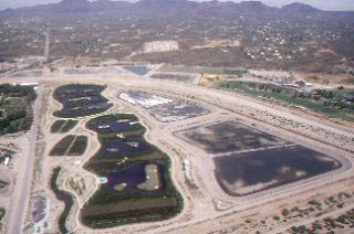 Sweetwater wetlands from the air