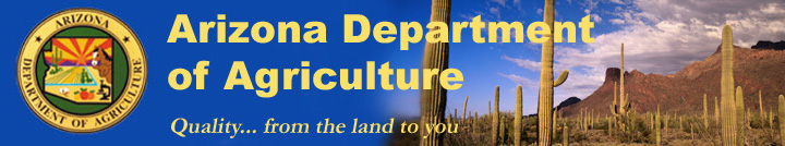 Initial funding for project establishment provided by the Az Dept of Agriculture