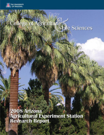 2008 Arizona Agricultural Experiment Station Research Report