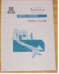 photograph of Septic System Owner's Guide folder