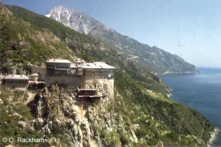 The monastery of Mt. Athos, northern Greece