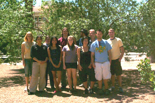 2010 Members of the Laboratory of Dr. Barry Pryor in the University of Arizona School of Plant Sciences