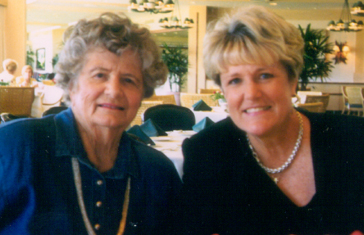 Bonnie Pierce Puntenney and her daughter, Peggy Puntenney Withers